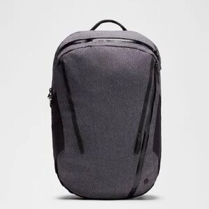 Lululemon Athletica Core Backpack 2.0 20L fits laptop Heathered Gray/Black NEW